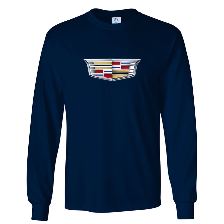 Men’s Cadillac Car Long Sleeve T-Shirt