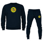 Men's Club America Football Crewneck Sweatshirt Joggers Suit