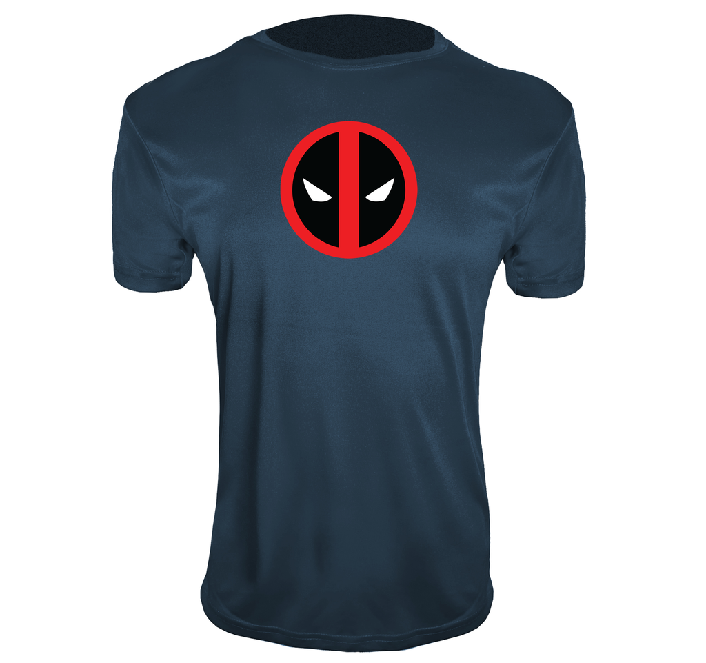 Youth Kids Deadpool Marvel Superhero Polyester T-Shirt