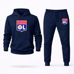 Men's Olympique Lyonnais FC Hoodie Joggers Set