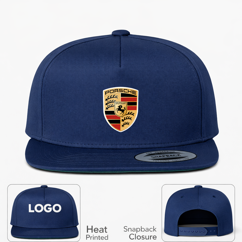 Porsche Car Snapback Hat