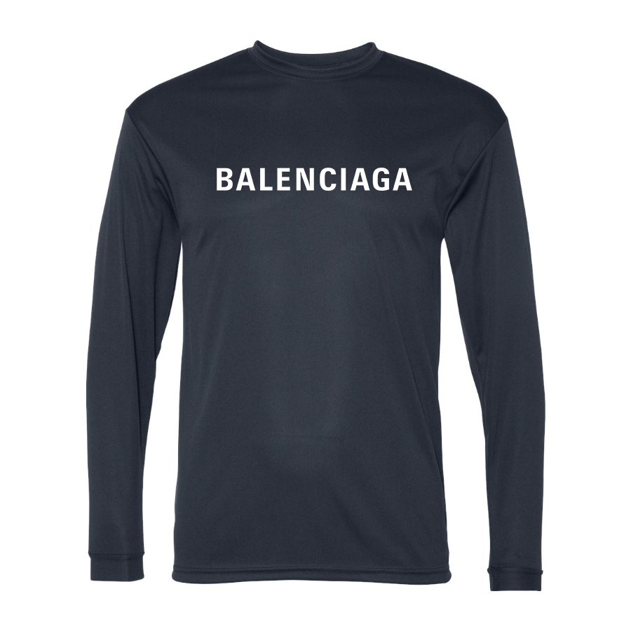 Men's Balenciaga Polyester Long Sleeve T-Shirt