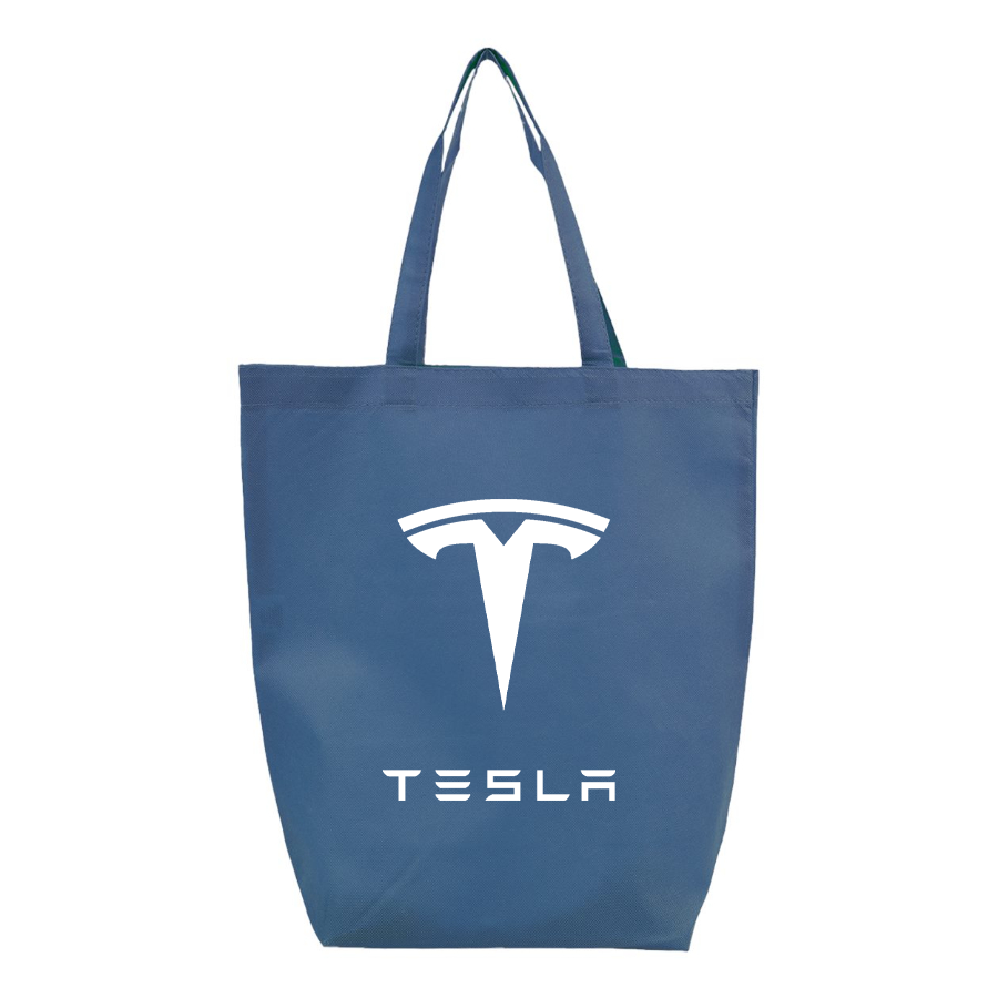 Tesla Car - Non-Woven Gusset Bottom Tote - Q1251