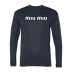 Men's Miu Miu Polyester Long Sleeve T-Shirt
