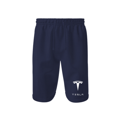 Men’s Tesla Motorsports Car Athletic Fleece Shorts