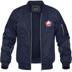 Men's Lille Olympique FC Lightweight Bomber Jacket Windbreaker Softshell Varsity Jacket Coat