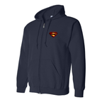 Men's Superman Superhero Zipper Hoodie