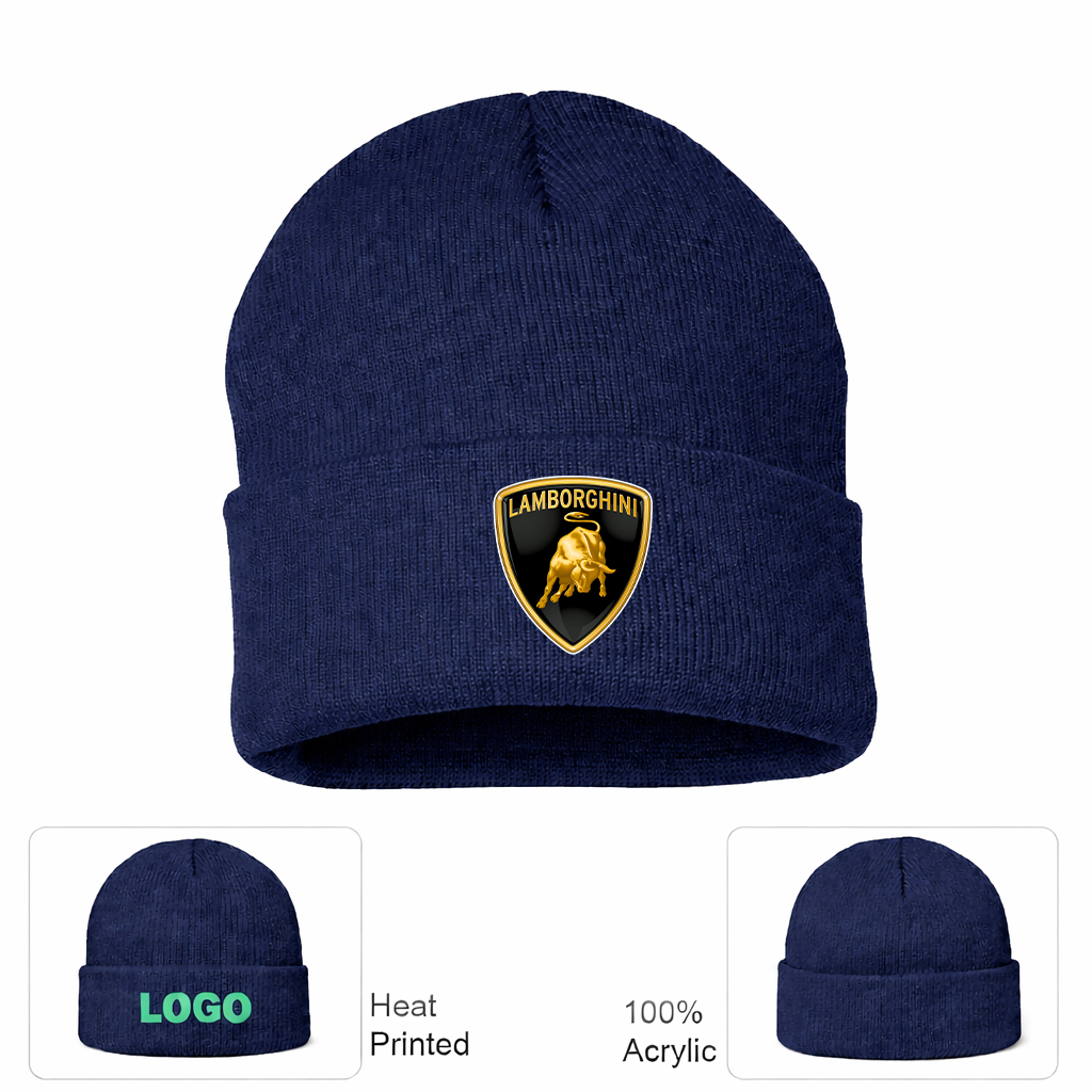 Lamborghini Car Beanie Hat