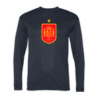 Men’s Spain Red Logo National Soccer Team - C2 Sport - Performance Long Sleeve T-Shirt - 5104