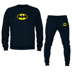 Men's DC Comics Batman Superhero Crewneck Sweatshirt Joggers Suit