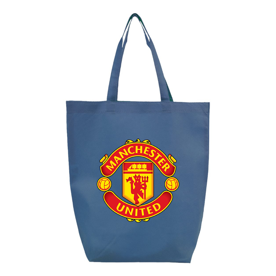 Manchester United Soccer - Q-Tees - Non-Woven Gusset Bottom Tote - Q1251