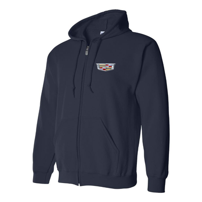 Men’s Cadillac Car Zipper Hoodie