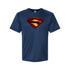 Men's Superman Superhero Polyester T-Shirt