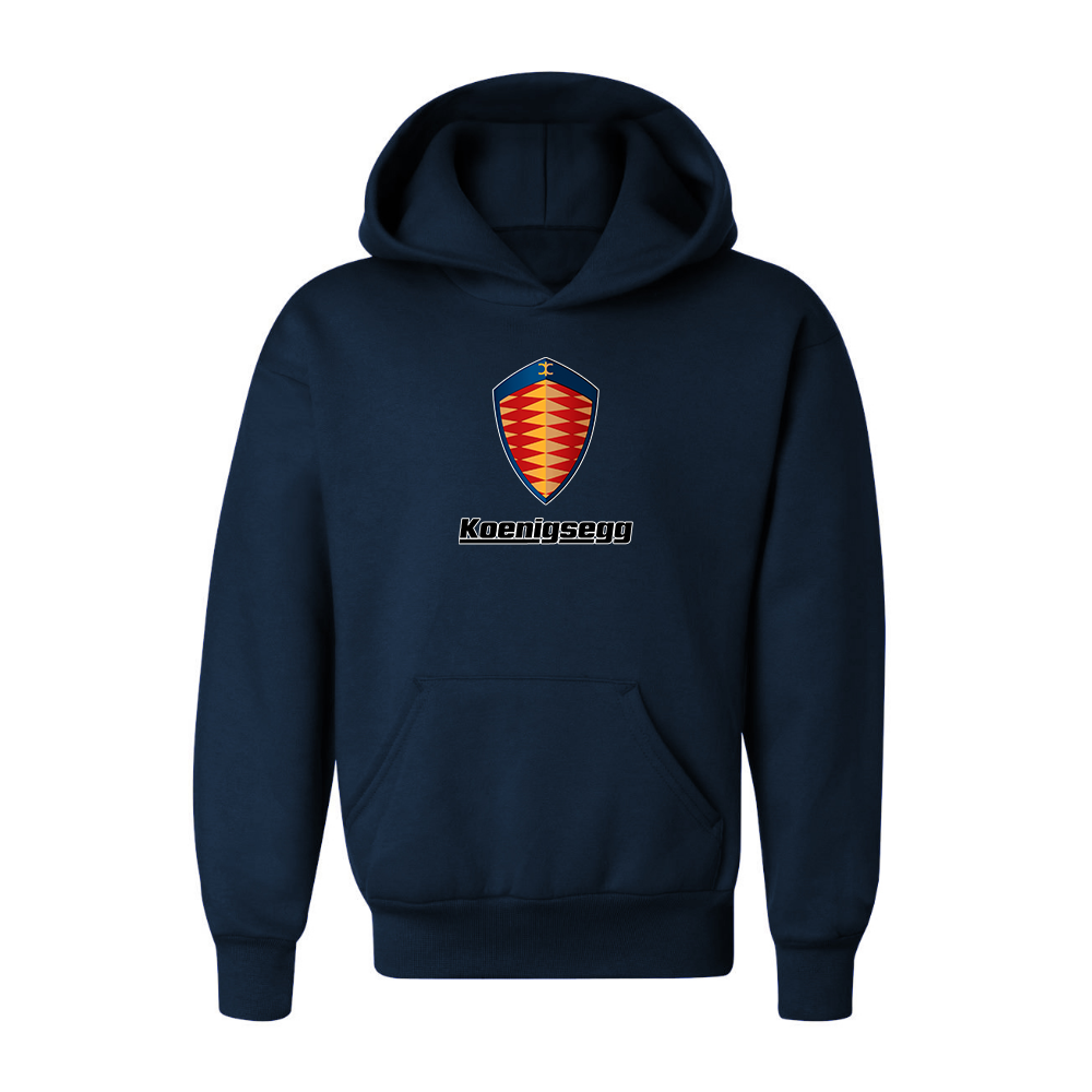 Youth Kids Koenigsegg Car Pullover Hoodie