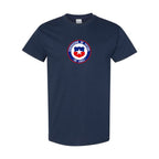 Youth Kids Chile National Soccer Team  Cotton T-Shirt