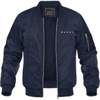 Men's Marni Lightweight Bomber Jacket Windbreaker Softshell Varsity Jacket Coat