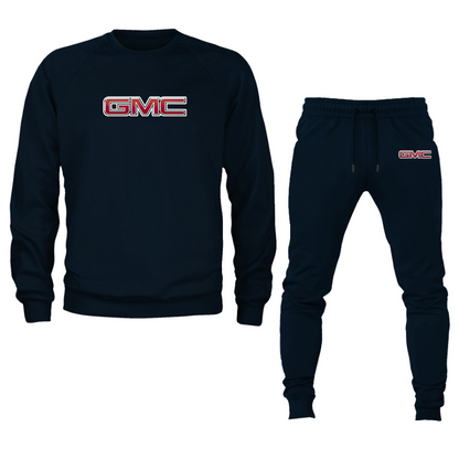 Men’s GMC Car Crewneck Sweatshirt Joggers Suit