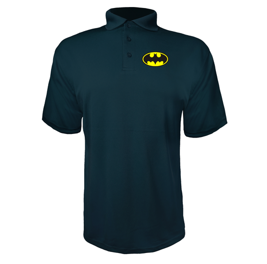Men's DC Comics Batman Superhero Polyester Polo