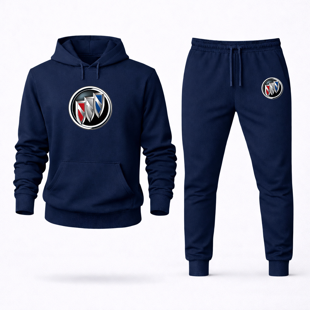 Men’s Buick Motorsports Car Hoodie Joggers Set