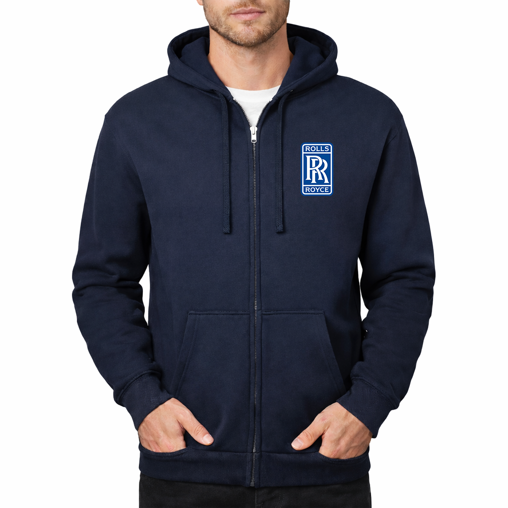 Men’s Rolls Royce Motorsport Car Zipper Hoodie