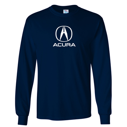 Youth Kids Acura Car Long Sleeve T-Shirt