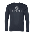 Men's Versace Polyester Long Sleeve T-Shirt