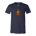 Men’s Spain National Soccer Team - BELLA + CANVAS - Jersey V-Neck Tee - 3005