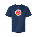 Youth Kids Colombia National Soccer Team Performance T-Shirt