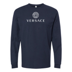 Men's Versace Cotton Long Sleeve T-Shirt