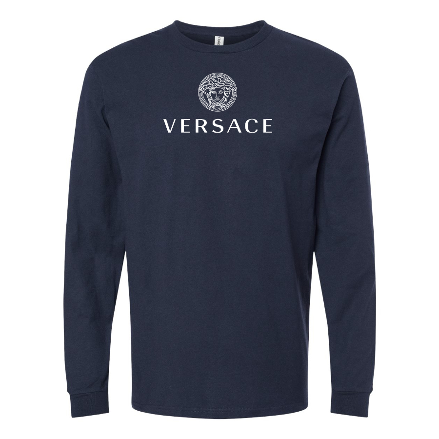 Men's Versace Cotton Long Sleeve T-Shirt