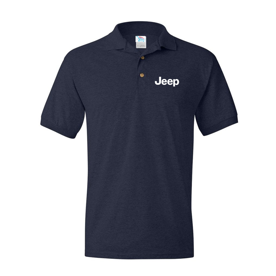 Men’s Jeep Car Dry Blend Polo