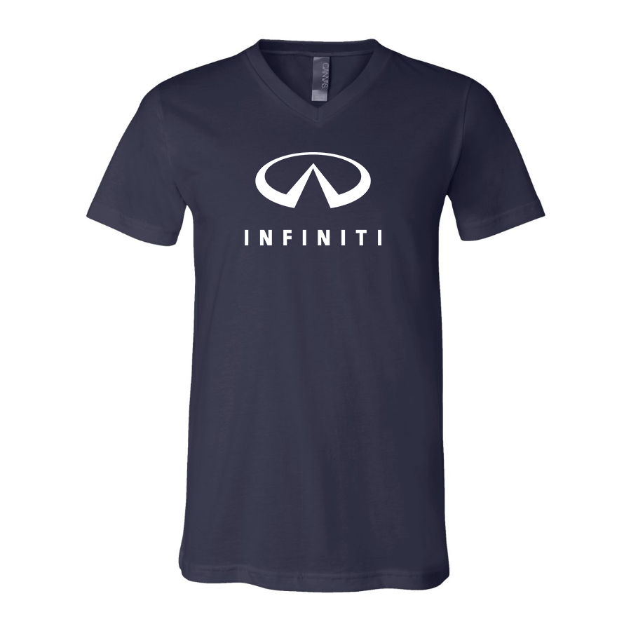 Men’s Infiniti Luxury Car - BELLA + CANVAS - Jersey V-Neck Tee - 3005