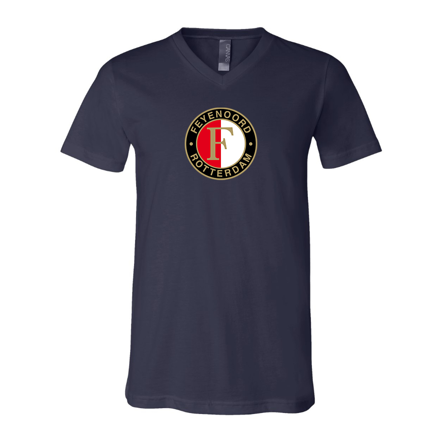 Men’s Feyenoord FC - BELLA + CANVAS - Jersey V-Neck Tee - 3005