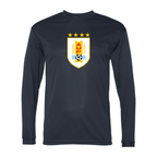 Men’s Uruguay National Soccer Team  - C2 Sport - Performance Long Sleeve T-Shirt - 5104