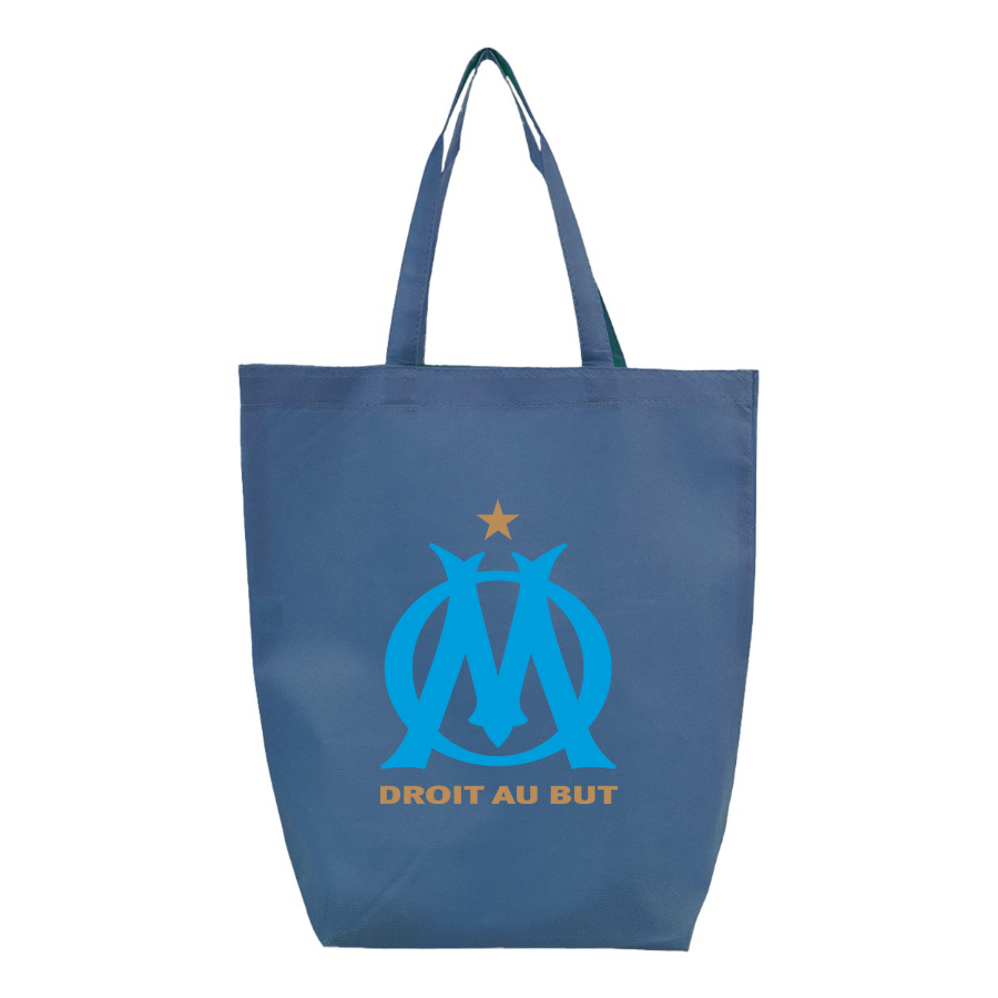 Olympique de Marseille FC -  Q-Tees - Non-Woven Gusset Bottom Tote - Q1251