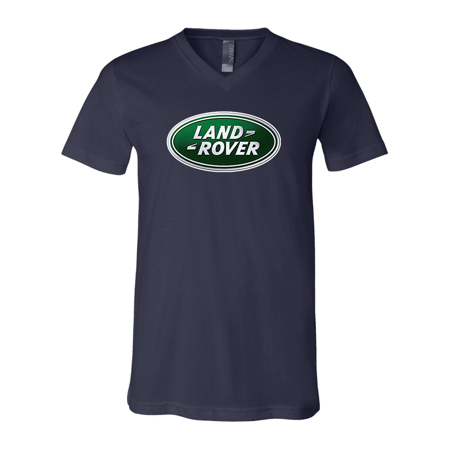 Men’s Land Rover Car - BELLA + CANVAS - Jersey V-Neck Tee - 3005