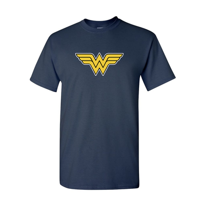 Youth Kids Wonder Woman Superhero Cotton T-Shirt