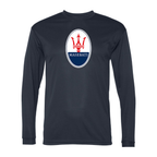 Men's Maserati Car -  Polyester Long Sleeve T-Shirt
