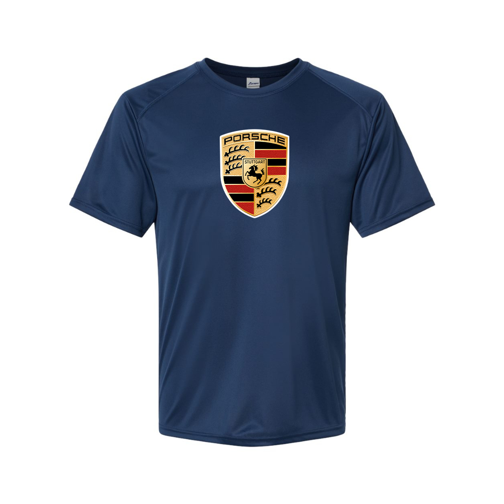 Men’s Porsche Car Polyester T-Shirt