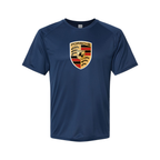 Men’s Porsche Car Polyester T-Shirt