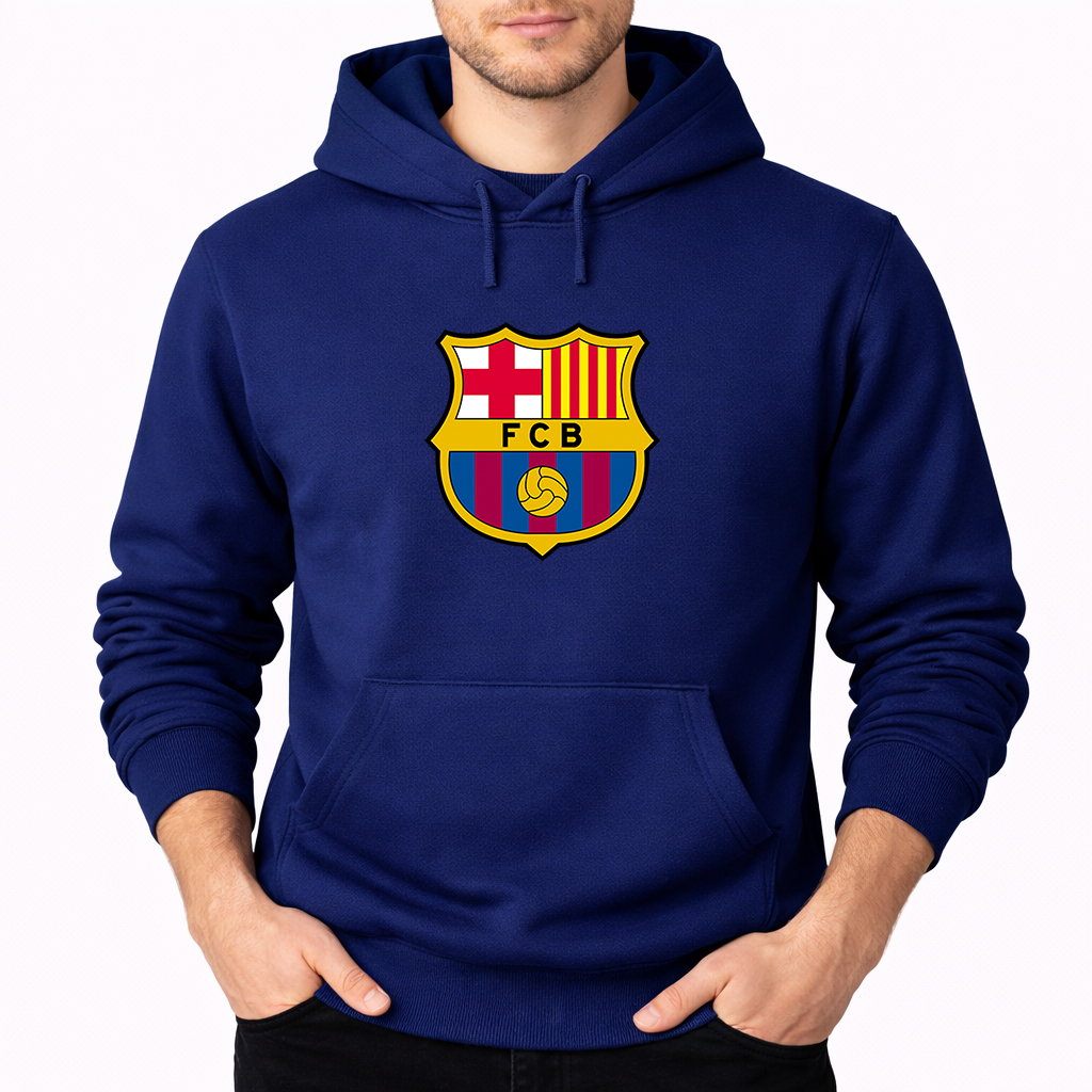 Men's F.C. Barcelona Soccer Pullover Hoodie