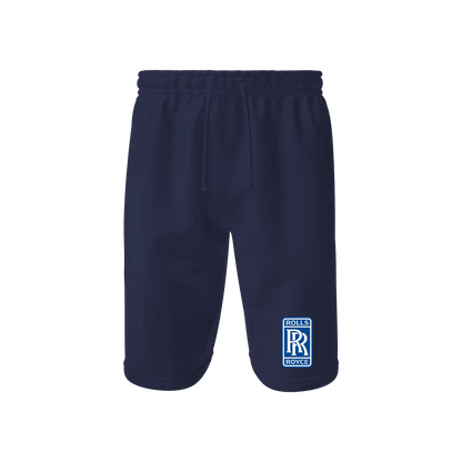 Men’s Rolls Royce Motorsport Car Athletic Fleece Shorts