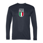 Men’s Italy National Soccer Team  - C2 Sport - Performance Long Sleeve T-Shirt - 5104