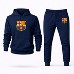 Men's F.C. Barcelona Soccer Logo Hoodie Joggers Set