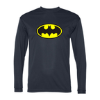 Men’s DC Comics Batman-  Polyester Long Sleeve T-Shirt