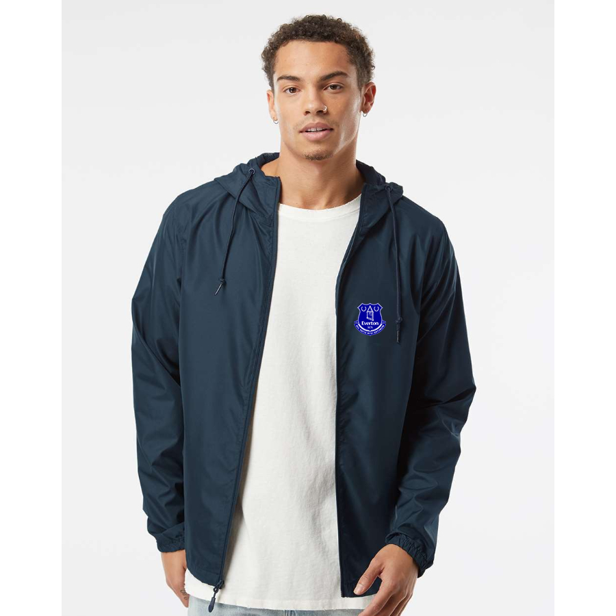 Men’s Everton FC - Independent Trading Co. - Lightweight Windbreaker Full-Zip Jacket - EXP54LWZ