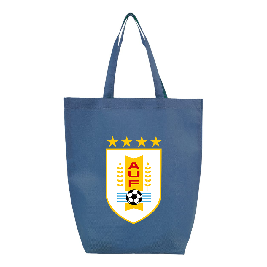 Uruguay National Soccer Team   Q-Tees - Non-Woven Gusset Bottom Tote - Q1251