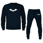 Men's New Batman DC Universe Superhero Crewneck Sweatshirt Joggers Suit