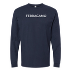 Men's Ferragamo Cotton Long Sleeve T-Shirt