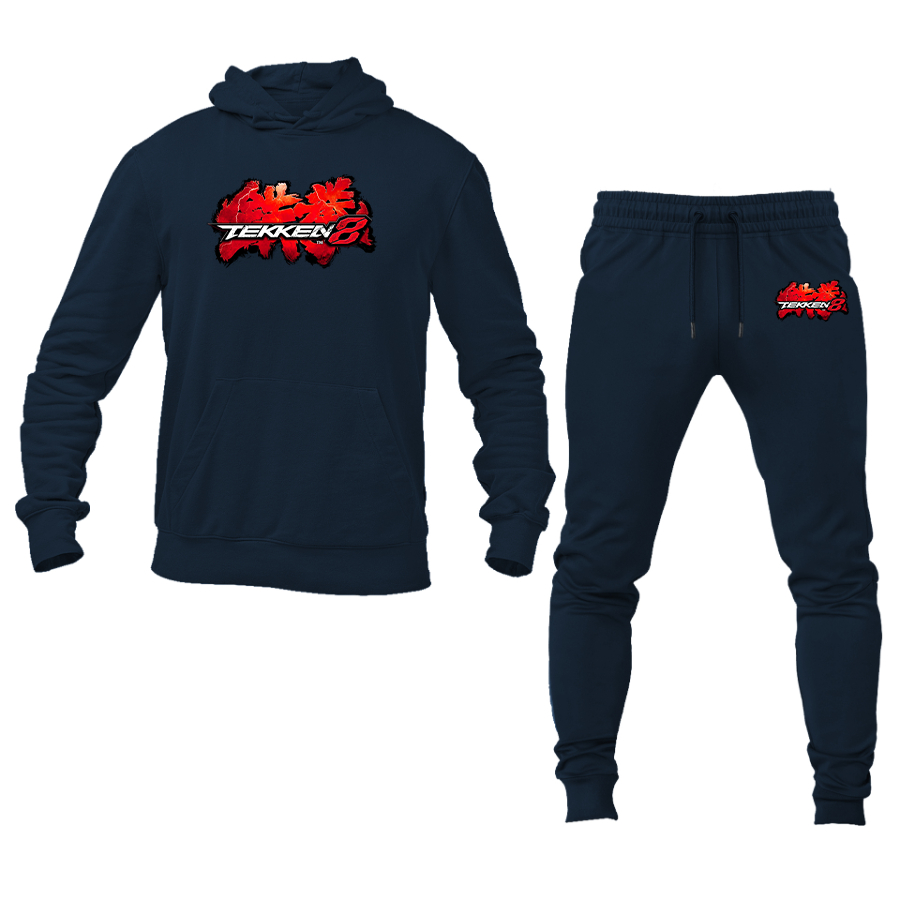 Men's Tekken 8 Game PS5 Hoodie Joggers Set